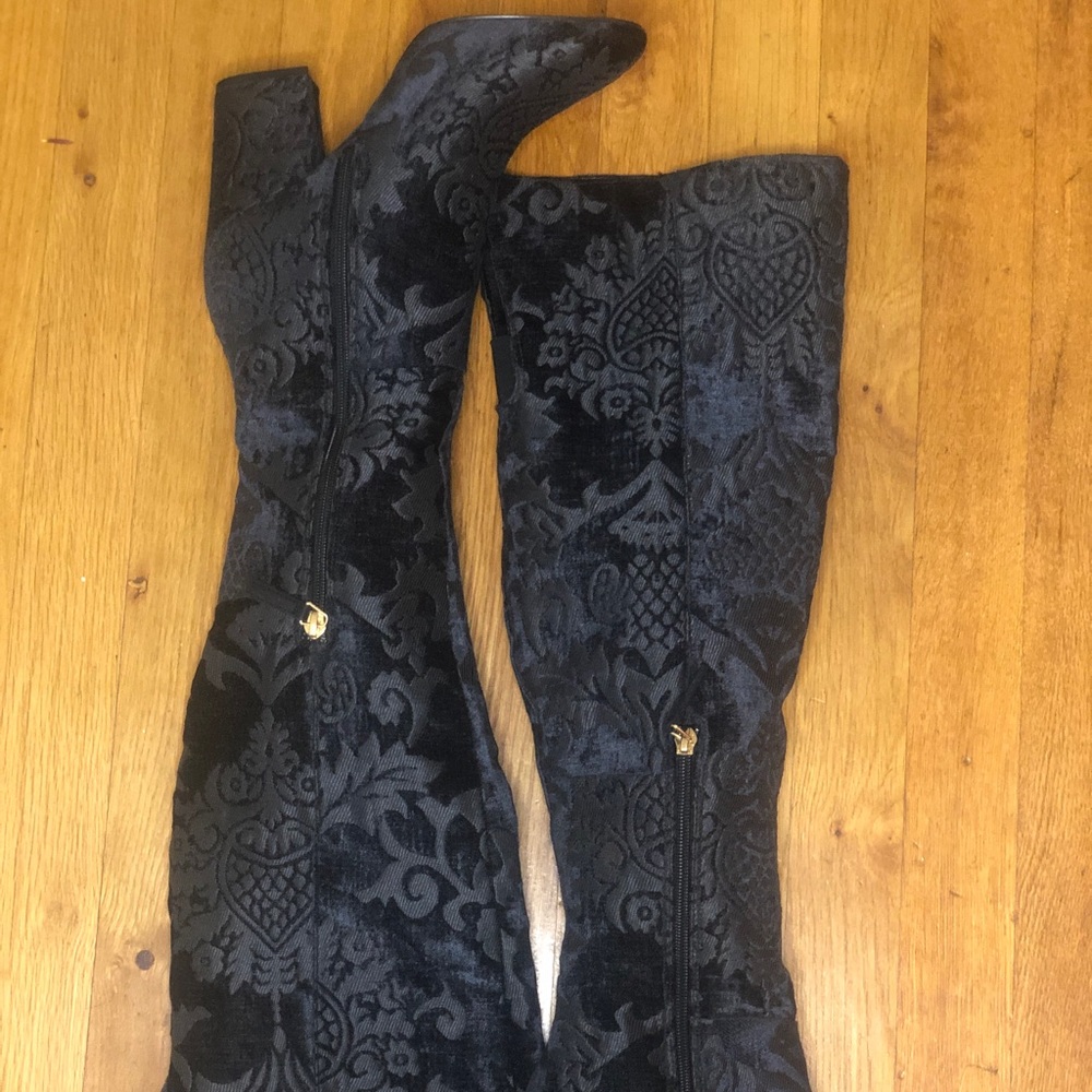 Nine West | Black Over The Knee Boots